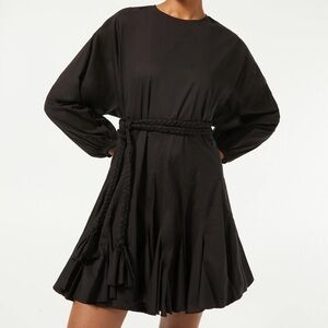 RHODE Black Long Sleeve Dress